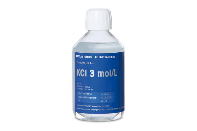 Bộ chất điện li 3 mol/L KCl Sat AgCl, 6x250mL Mettler Toledo 51350082